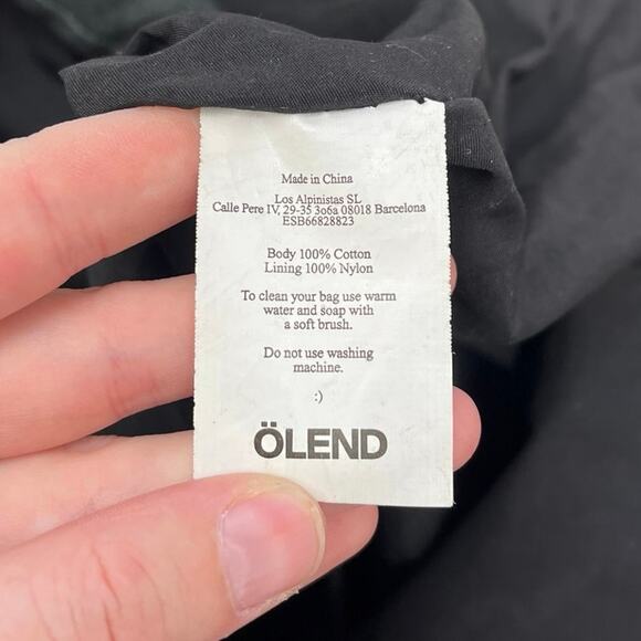 Ölend Ona Washed Soft Bag Convertible Adjustable Padded Shoulder Bag / Backpack - Picture 10 of 11